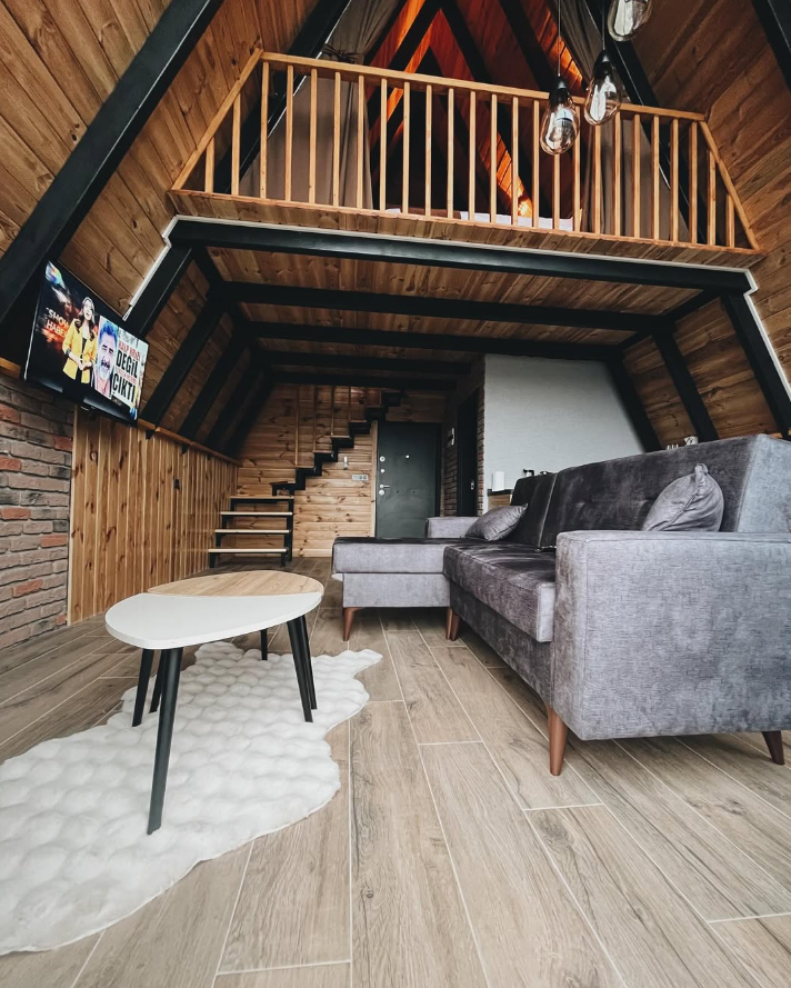 Dere Manzaralı Bungalov
