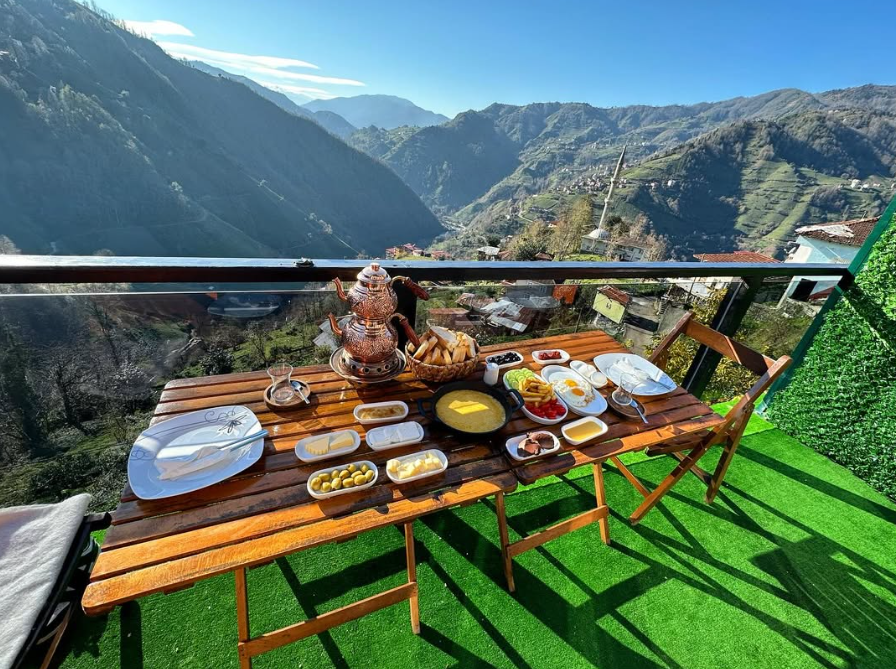 Dere Manzaralı Bungalov