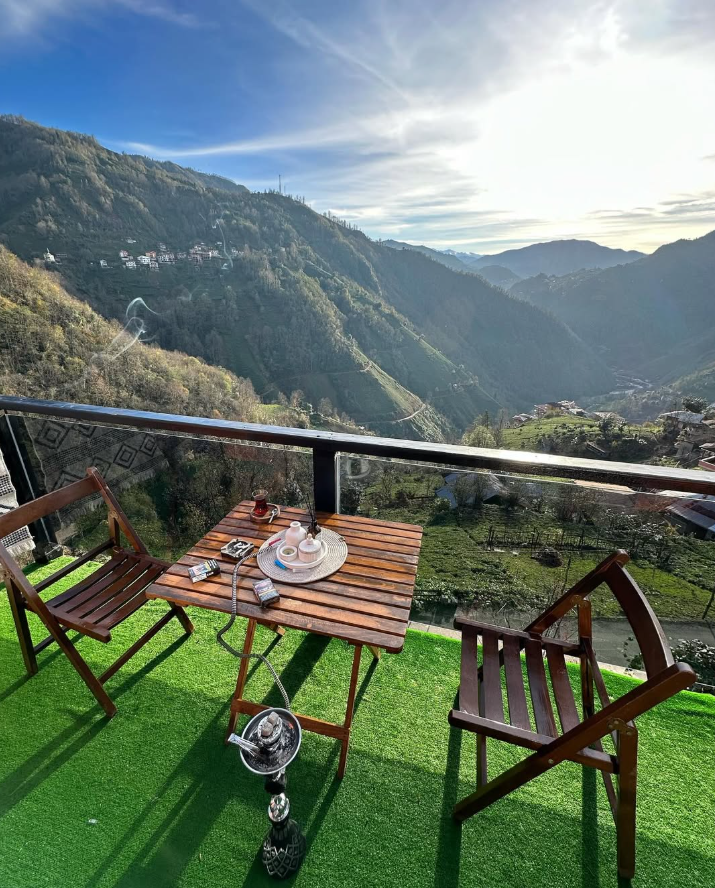 Dere Manzaralı Bungalov