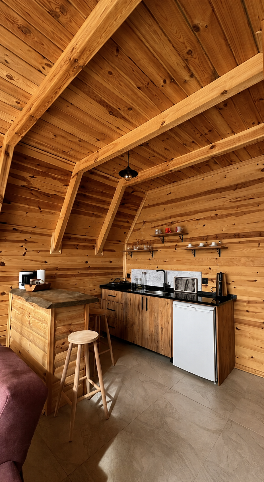 Dere Manzaralı Bungalov