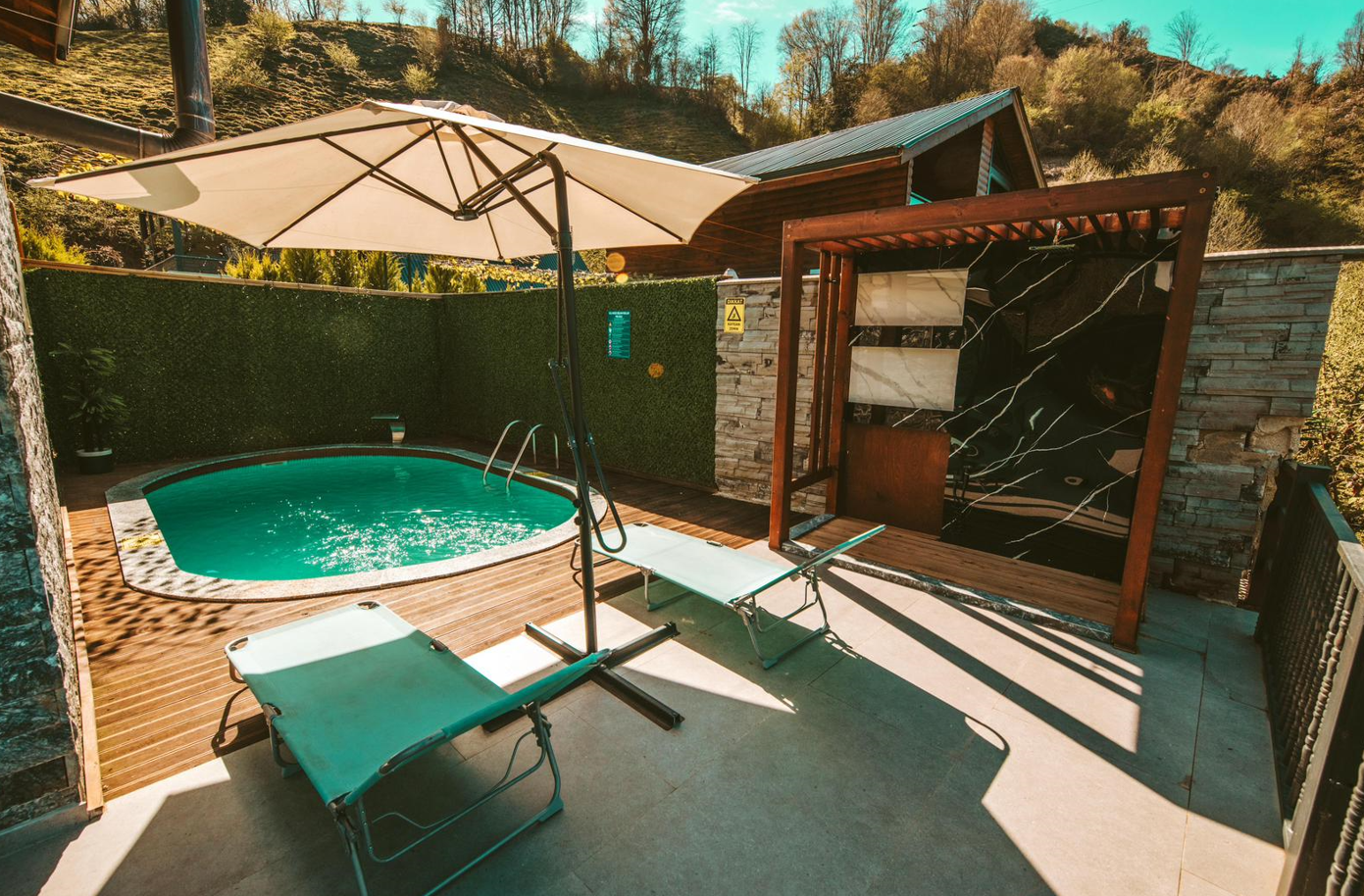 Dere Manzaralı Bungalov