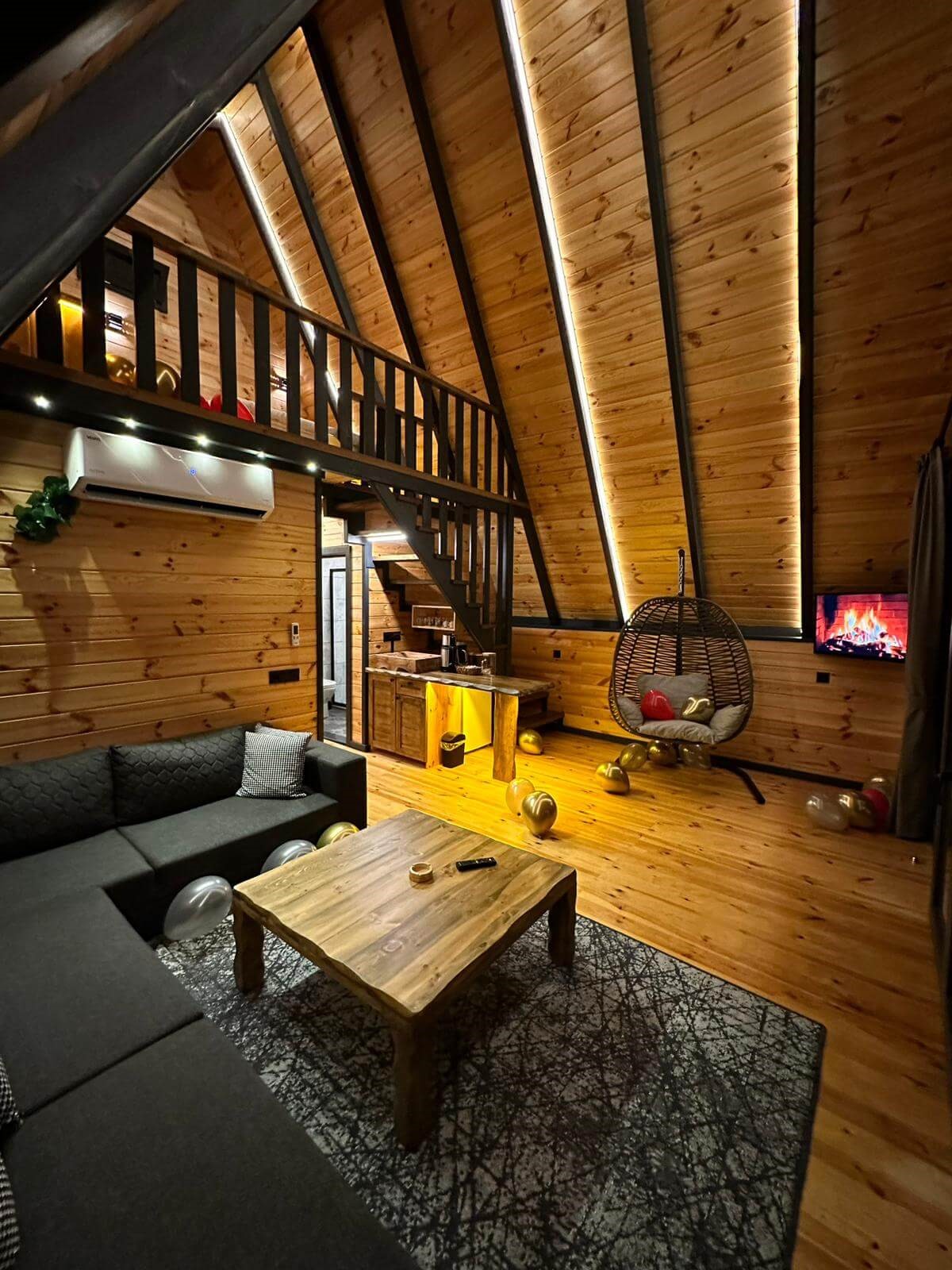 Dere Manzaralı Bungalov