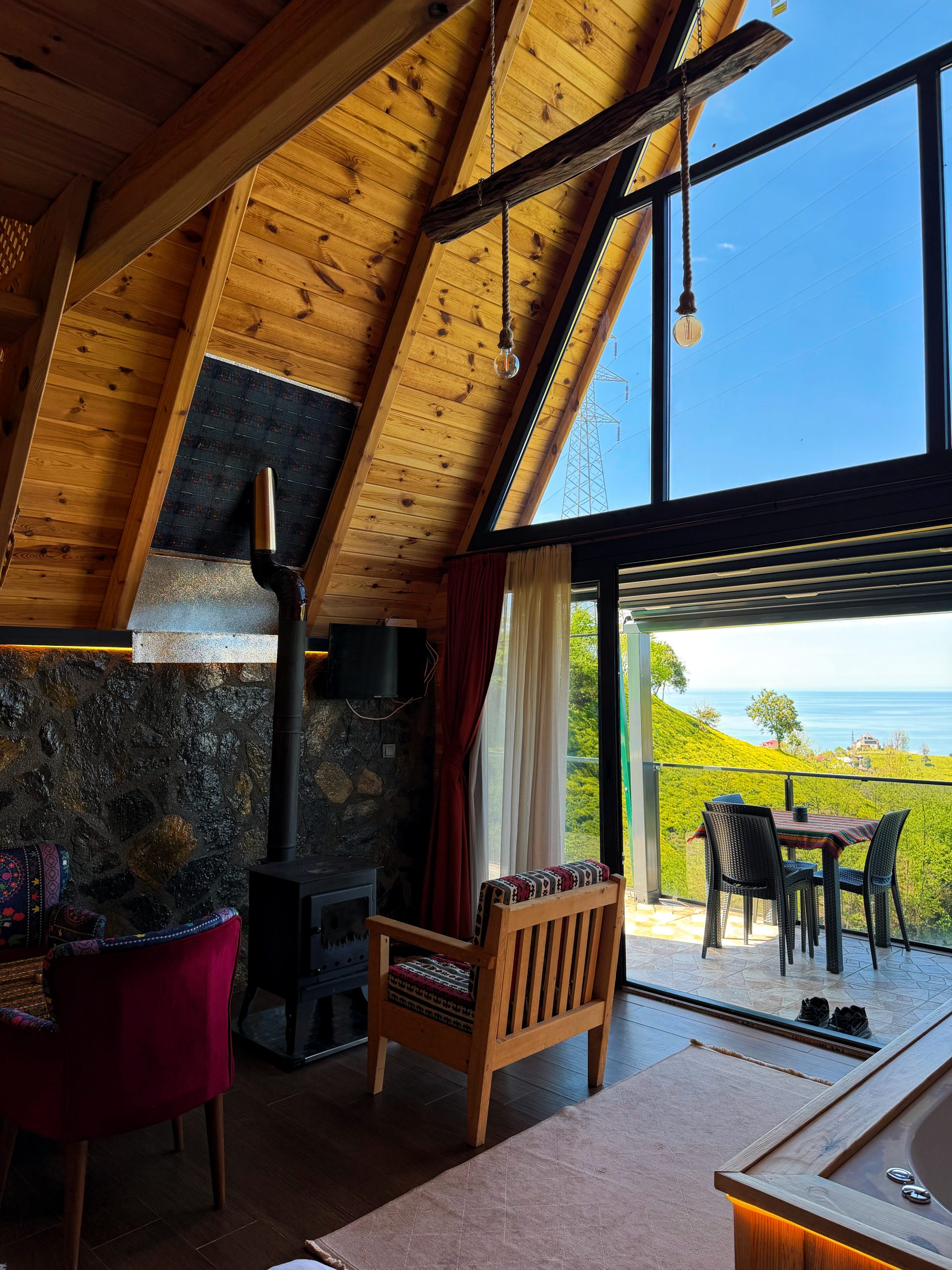Dere Manzaralı Bungalov