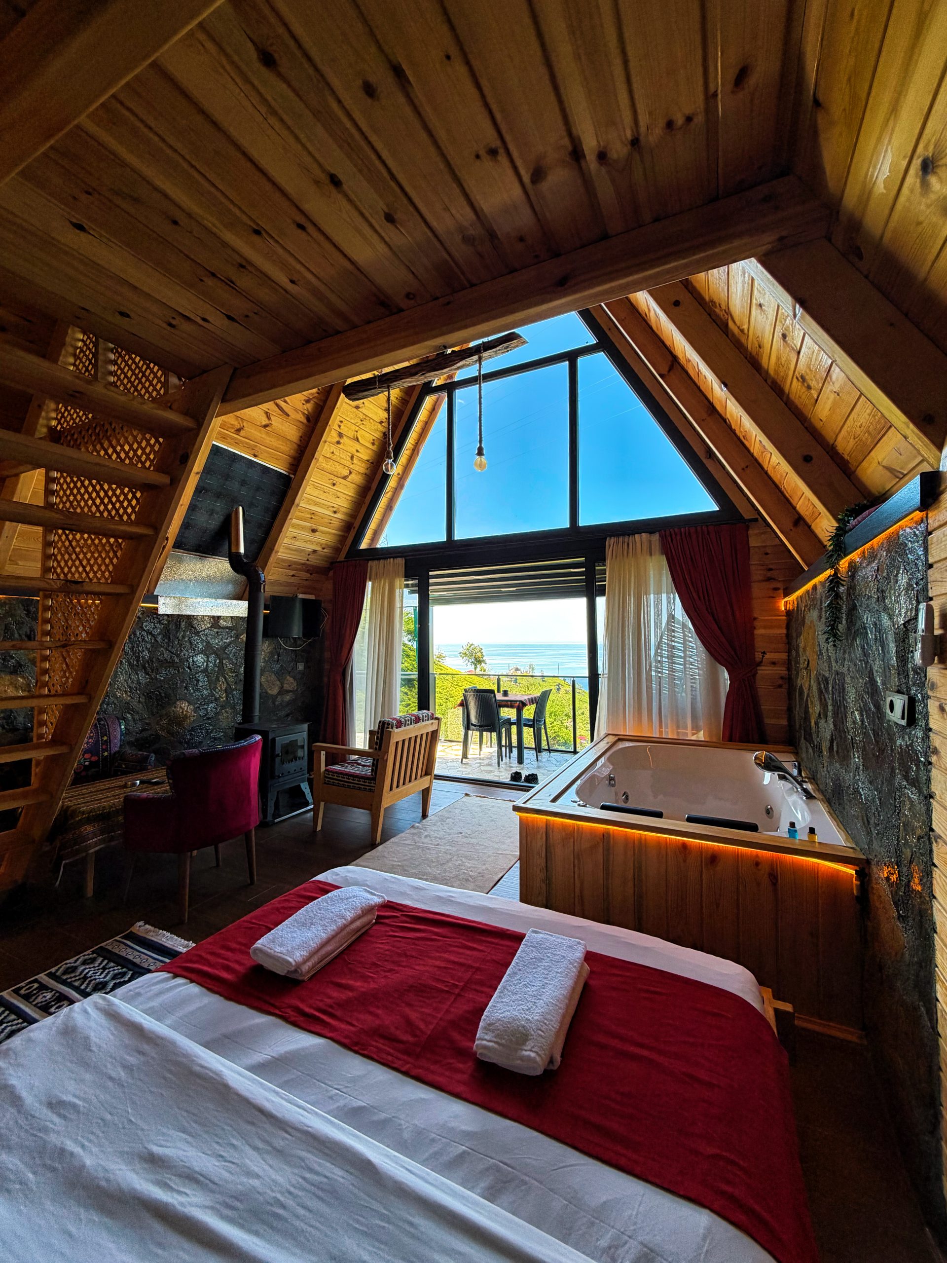 Dere Manzaralı Bungalov