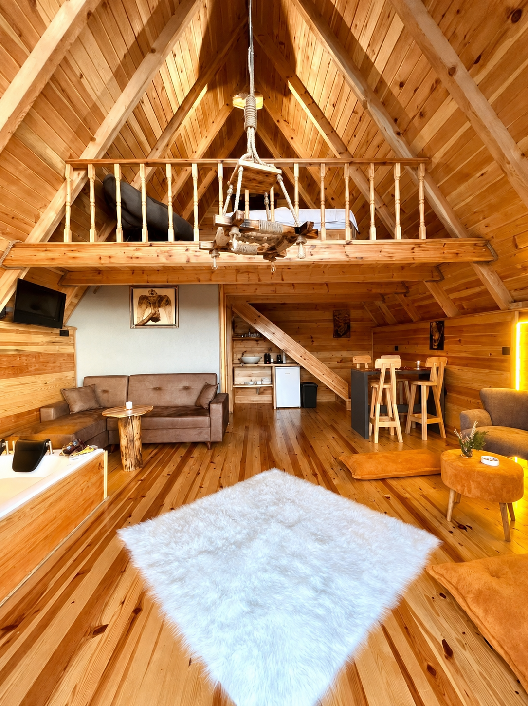 Dere Manzaralı Bungalov